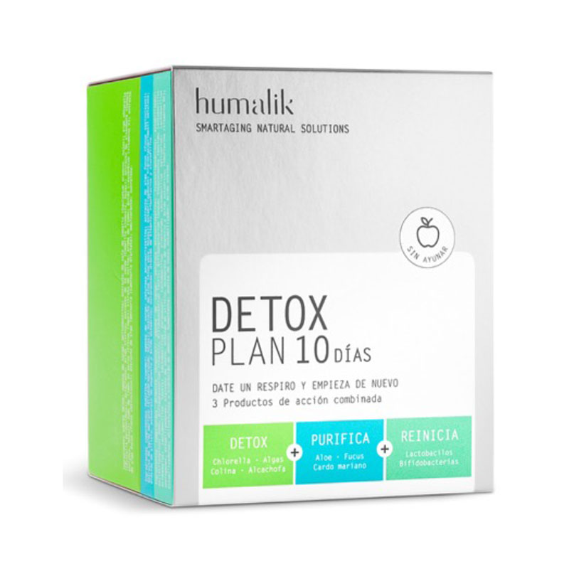 DETOX PLAN 10 DIAS  10 SOBRES + 10 COMP