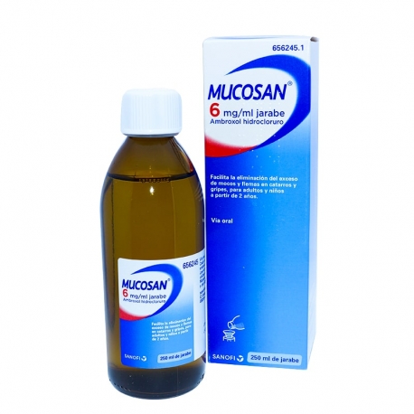 MUCOSAN 30 MG/5 ML JARABE 250 ML