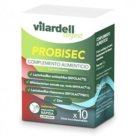 VILARDELL DIGEST PROBISEC 10 STICKS BUCODISPERSABLES